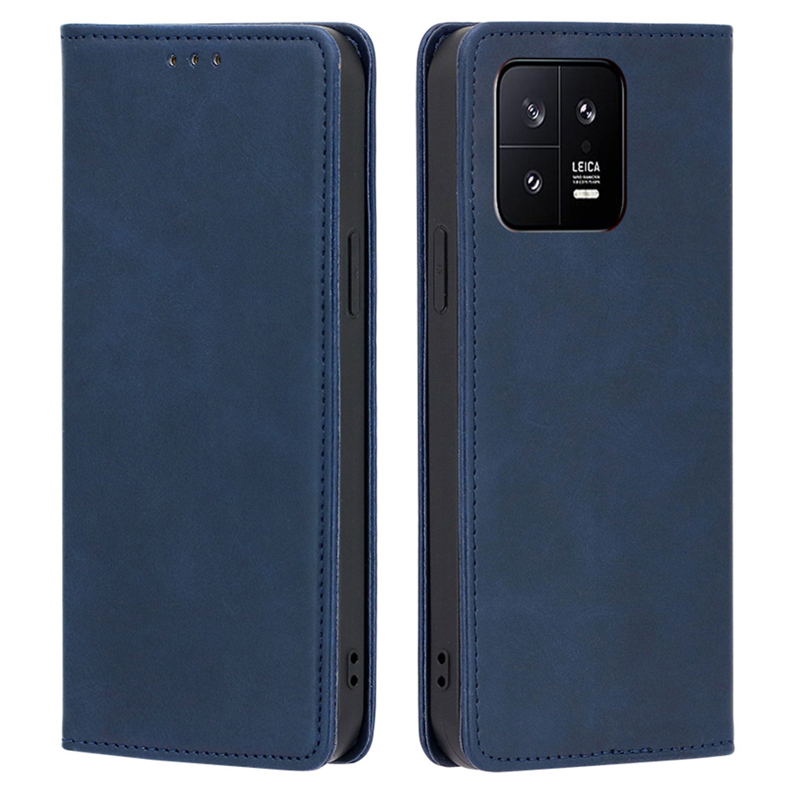 For Xiaomi 13 5G Calf Texture PU Leather Wallet Stand Magnetic Auto-absorbed Phone Case Full Protection Inner TPU Cover For Xiaomi 13 5G Calf Texture PU Leather Wallet Stand Magnetic Auto-absorbed Phone Case Full Protection Inner TPU Cover